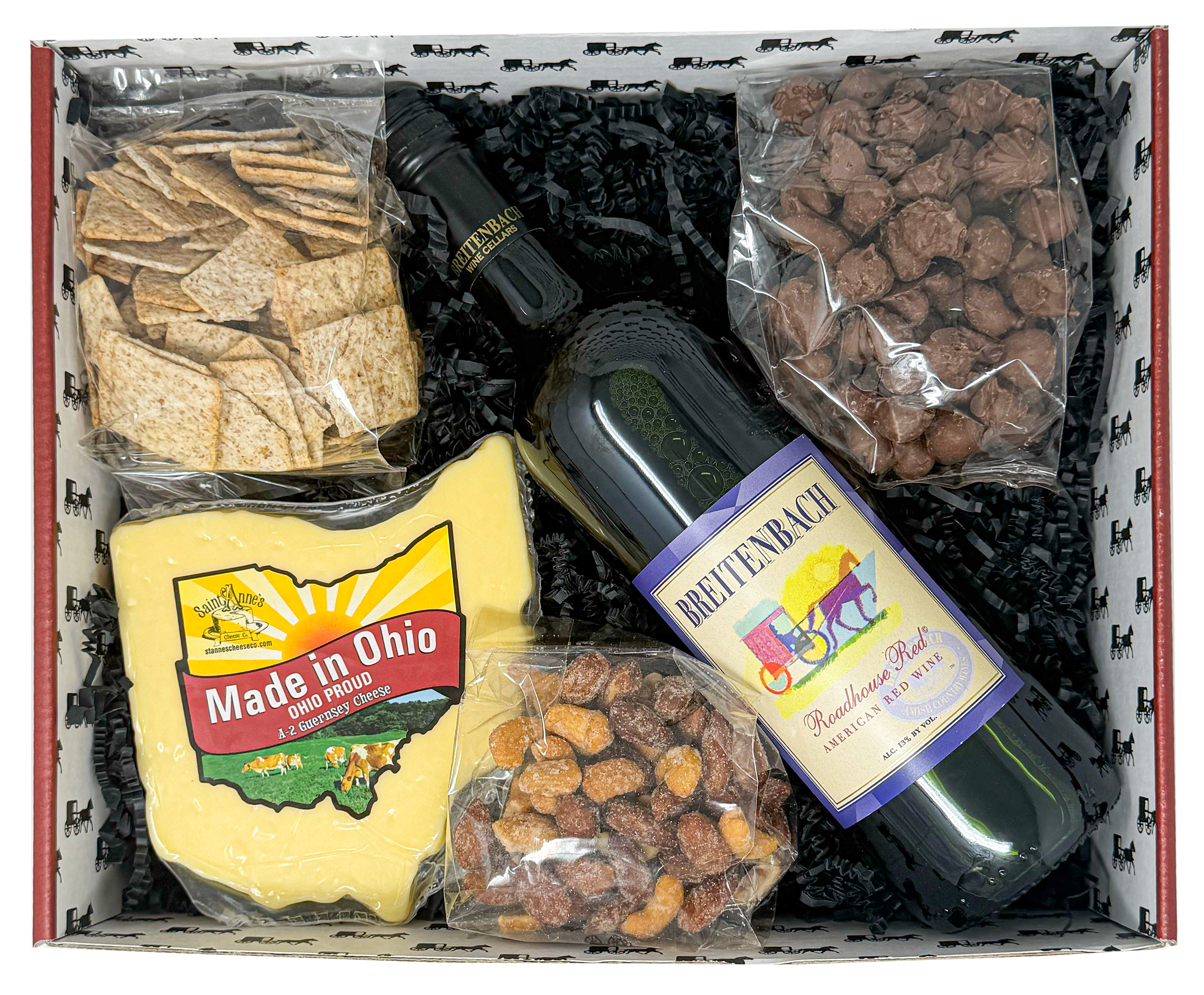 Wine & Cheese Gift Box