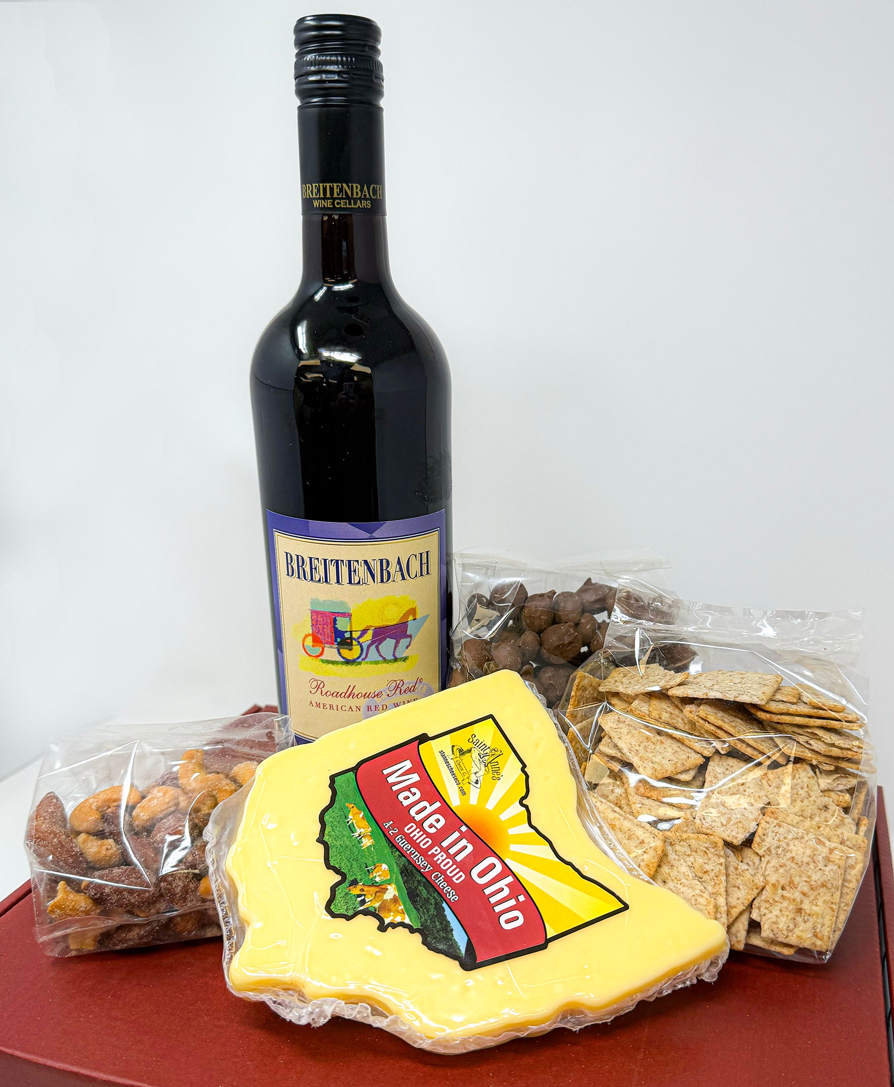 Wine & Cheese Gift Box