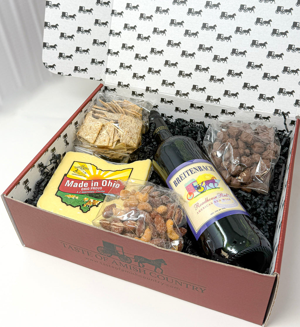 Wine & Cheese Gift Box
