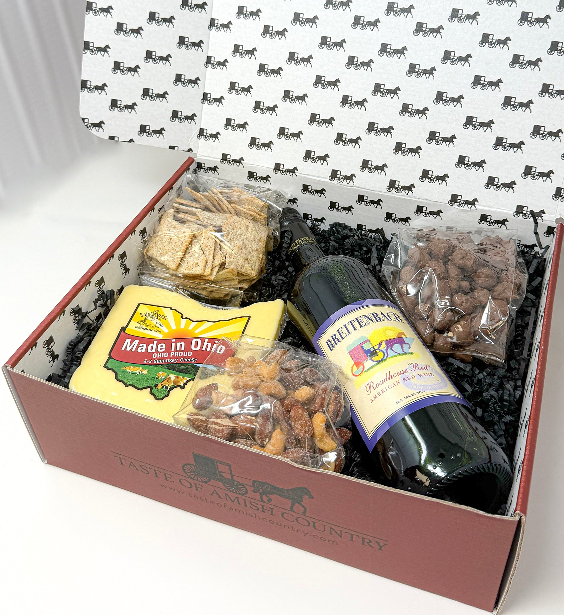 Wine & Cheese Gift Box